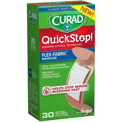 Curad Curad QuickStop! Bandage, Flex-Fabric Medical Tape & Bandages