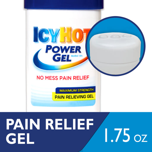 Icy Hot Icy Hot Power Gel Pain Relieving Gel, Maximum Strength Medicine Cabinets