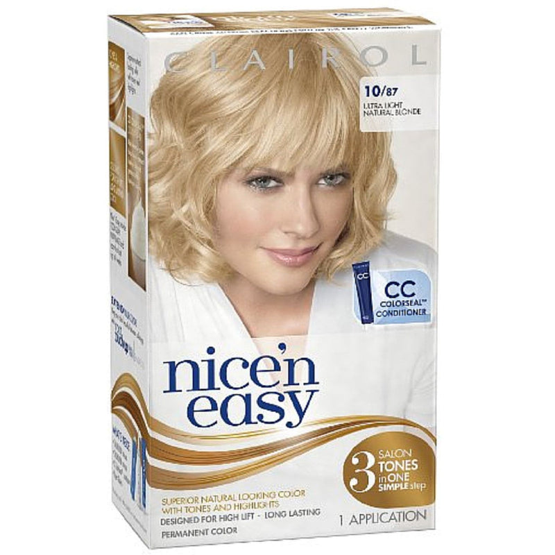Nice N Easy Nice N Easy Permanent Color, Ultra Light Natural Blonde 87 Hair Color Lavender