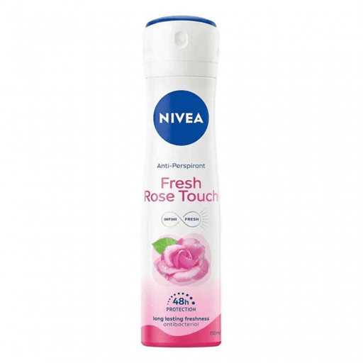 Nivea Nivea Fresh Rose Touch Antiperspirant Spray, 150 Ml Touch Table Computers