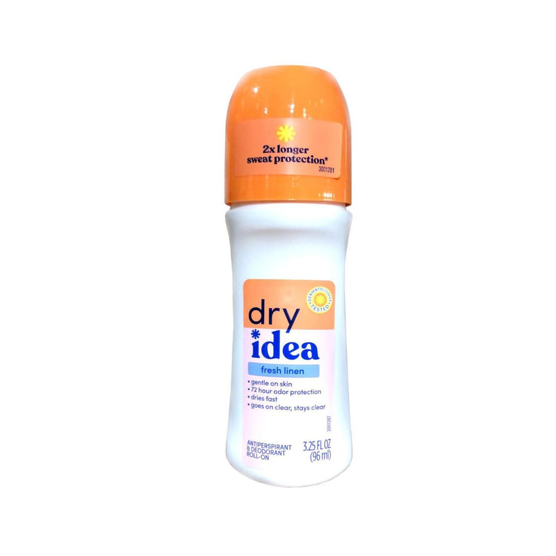 Dry Idea Dry Idea Advanced Antiperspirant & Deodorant, Roll On, Powder Fresh Deodorant White Smoke