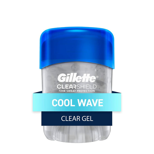 Gillette Gillette Antiperspirant Deodorant For Men, Clear Gel, Cool Wave, 0.5 Oz Deodorant