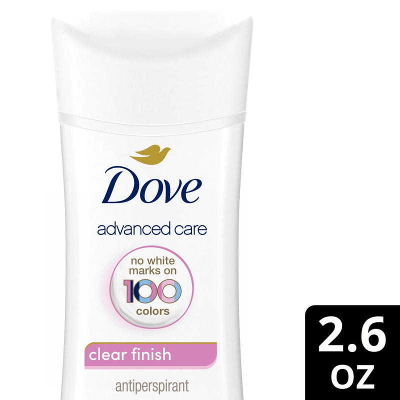 Dove Dove Beauty Advanced Care Clear Finish 48-Hour Invisible Antiperspirant & Deodorant Stick - 2.6oz Deodorant