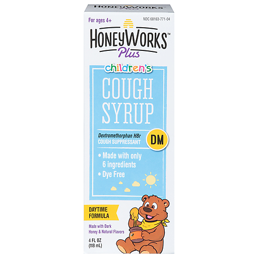 Honey Works Honey Works™ Children's Cough Syrup – Daytime Formula 4 Fl Oz Personal Care