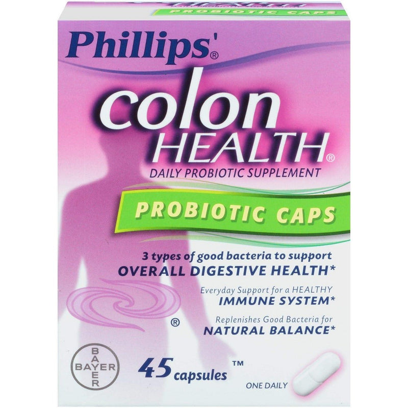 Phillips' Phillips' Phillip's, Colon Health Daily Probiotic, 45 Capsules Vitamins & Supplements