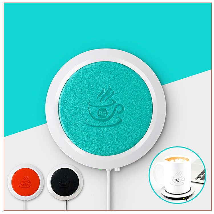 SmartPursue™ ☕ USB Cup Warmer Mat Pad – Portable Coffee & Tea Mug Heating Coaster Beverage Warmers