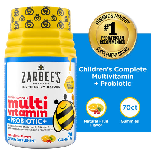 Zarbee's Zarbee’s® Children’s Multivitamin – 70 Gummies Vitamins & Supplements