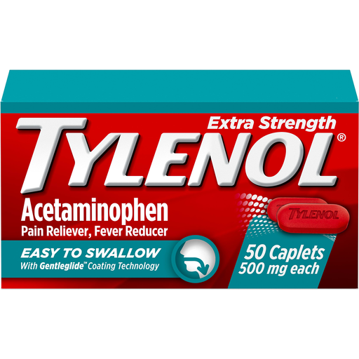 Tylenol Tylenol Acetaminophen, 500 Mg, Caplets Medicine & Drugs
