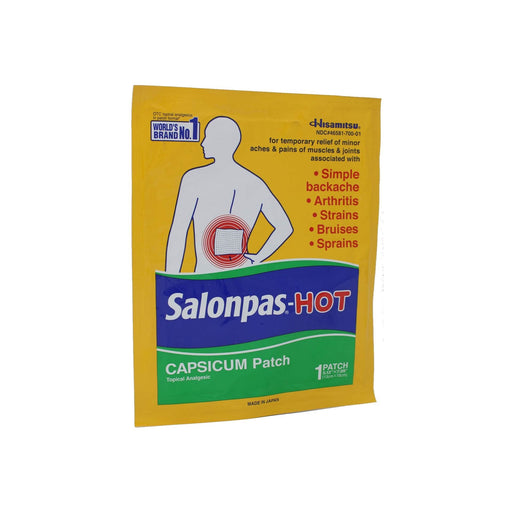 Salonpas Salonpas Capsicum Patch, Hot Health & Beauty