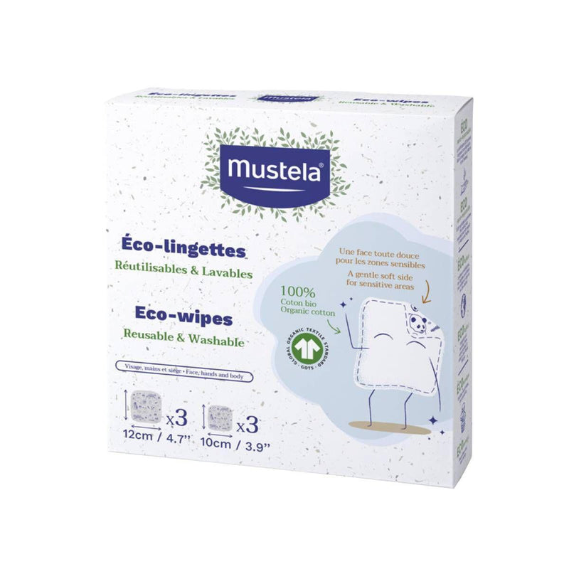 Mustela Mustela Eco Wipes Reusable And Washable Baby Wipes