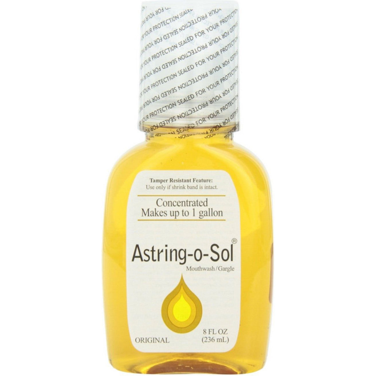 Astring-O-Sol Concentrated Mouthwash/Gargle, Original 8 Oz — Pasteur ...