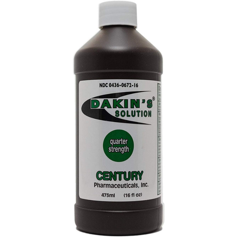 Century Pharmaceuticals Century Pharmaceuticals Dakin's Solution Sodium Hypochlorite 0.5 % For Acute And Chronic Wounds - 16 Oz First Aid