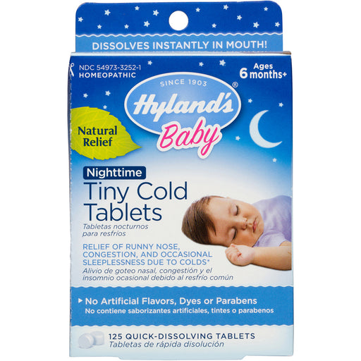 Hyland's Hyland's Children's Baby Nighttime Tiny Cold Tablets - 125ct Medicine & Drugs