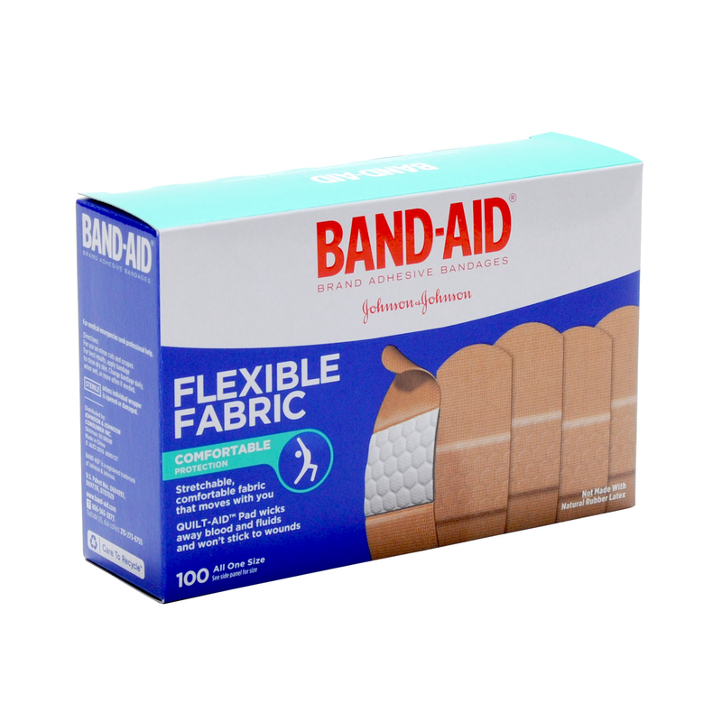 Band-Aid Band-Aid Brand Flexible Fabric All One Size Adhesive Bandages Medical Tape & Bandages