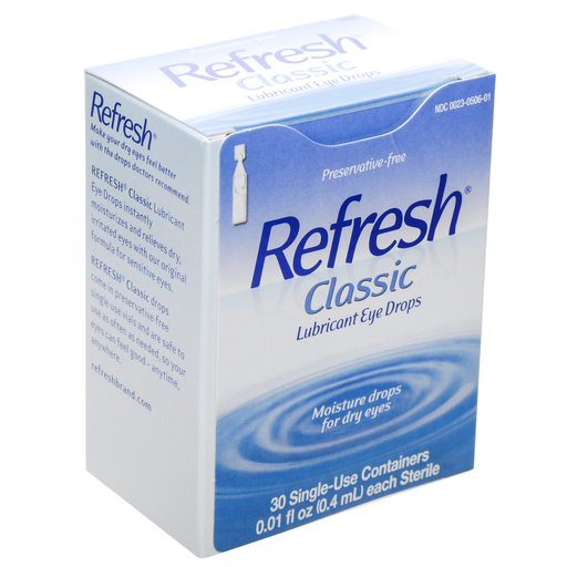 Refresh Refresh Classic Lubricant Eye Drops Single-Use Containers Eye Drops & Lubricants