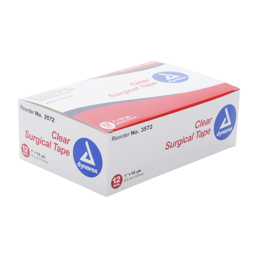 Dynarex Dynarex® Paper Surgical Tape – 1" x 10 Yards (12 Rolls per Box) Wig Glue & Tape