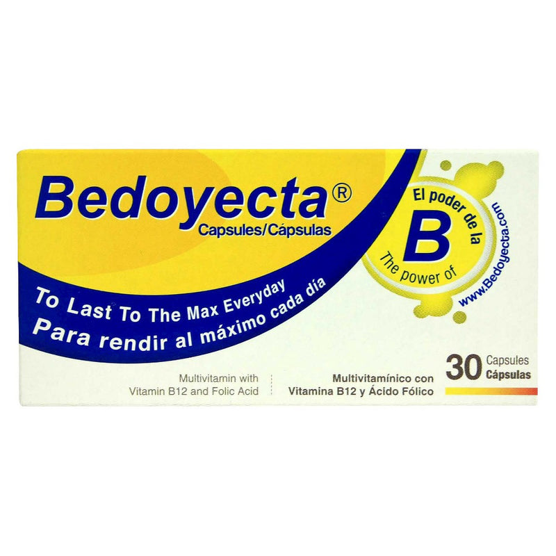 Bedoyecta Bedoyecta GC Multivitamin – B-Complex with Vitamin C and Minerals – 30 ct Softgels Vitamins & Supplements