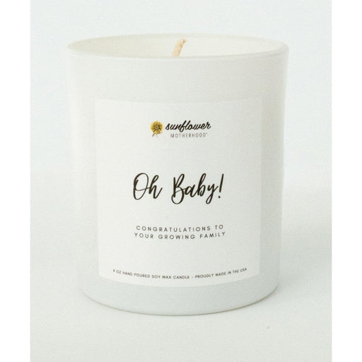 Sunflower Motherhood Oh Baby! Pregnancy Candle Candles