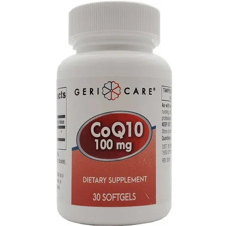 Geri-Care Geri Care CoQ10 100mg Strong Antioxidant Heart Health Support 100mg 120ct Vitamins & Supplements