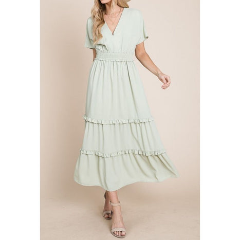 Heyson Sweet Talk Kimono Sleeve Maxi Dress