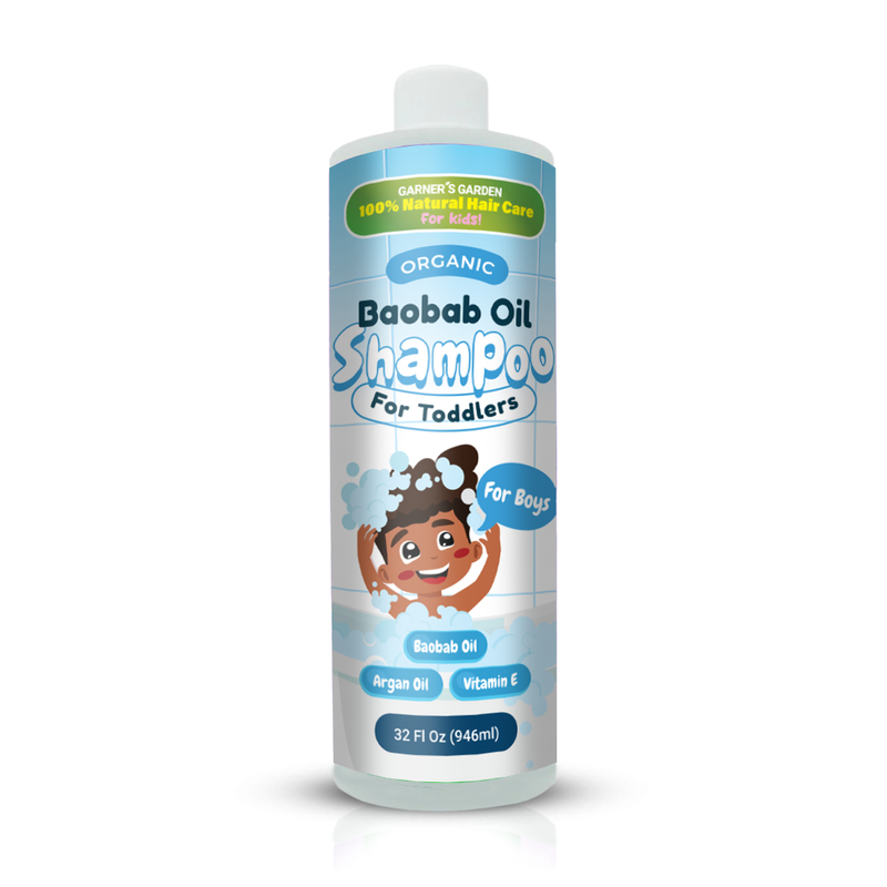 Garner's Garden Organic Baobab Oil Toddler Shampoo Baby Care