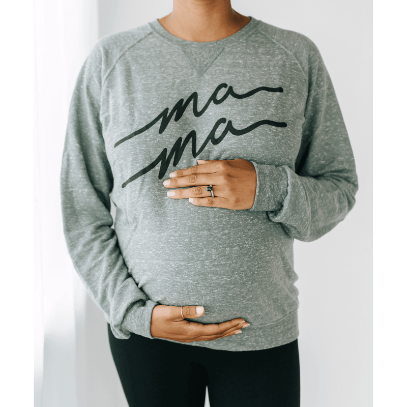Sunflower Motherhood Mama Sweatshirt Clothing