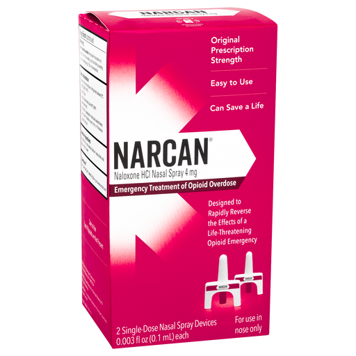Narcan Narcan Emergency Treatment Of Opioid Overdose Nasal Spray First Aid