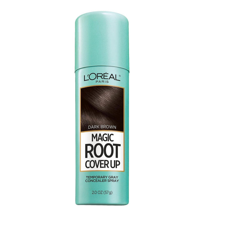 L'Oreal L'Oreal Paris Magic Root Cover Up Temporary Concealer Spray For Gray Dark Brown Health & Beauty