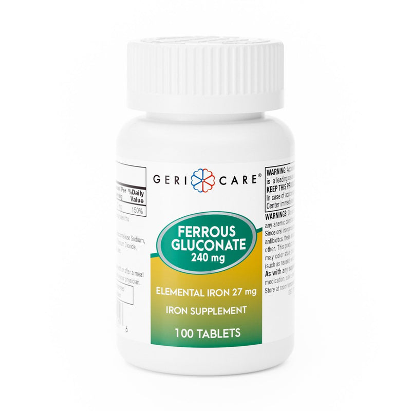 McKesson McKesson Ferrous Gluconate Count Of 12 Vitamins & Supplements