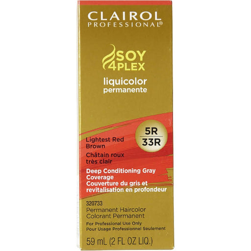 Clairol Professional Clairol Professional Liquicolor Permanente Lightest Red Brown 2 Oz Hair Color Dark Goldenrod