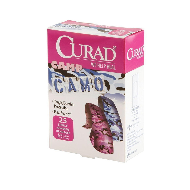 Curad Curad Bandages, Adhesive, Camp Camo 25 ct Medical Tape & Bandages