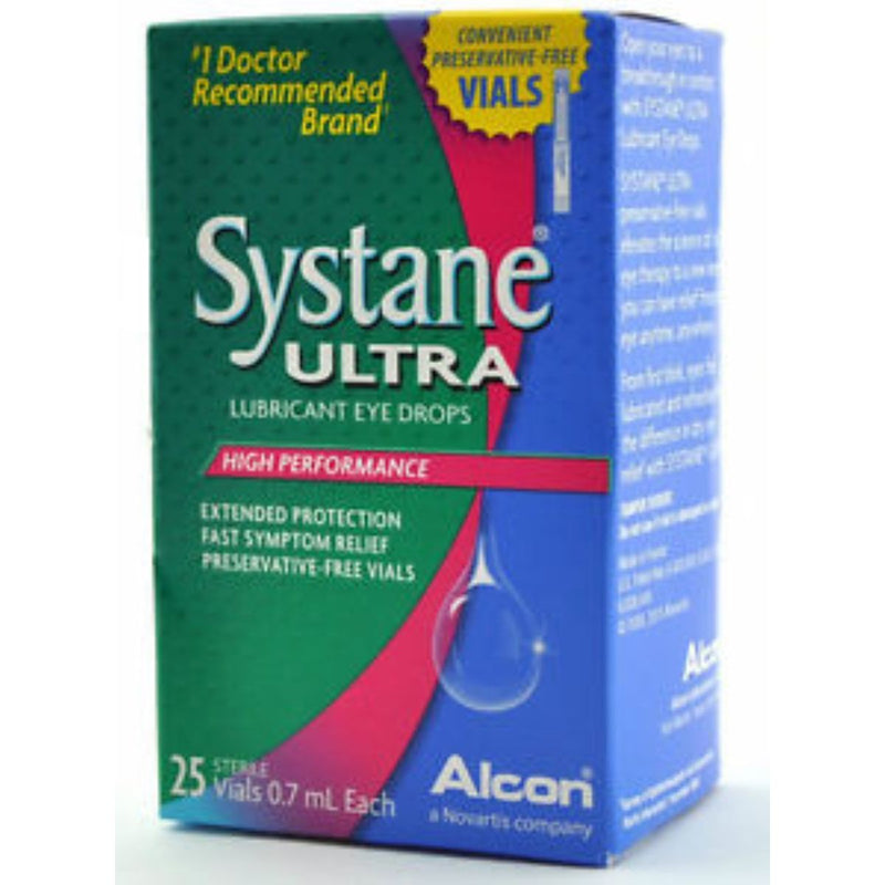 Systane Systane Ultra Lubricant Eye Drops High Performance Vials Health & Beauty