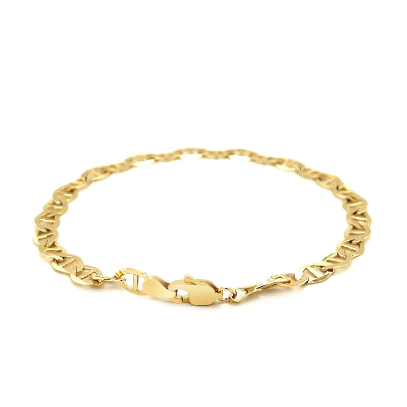 Bids.com 5.5mm 10k Yellow Gold Mariner Link Bracelet Bracelets