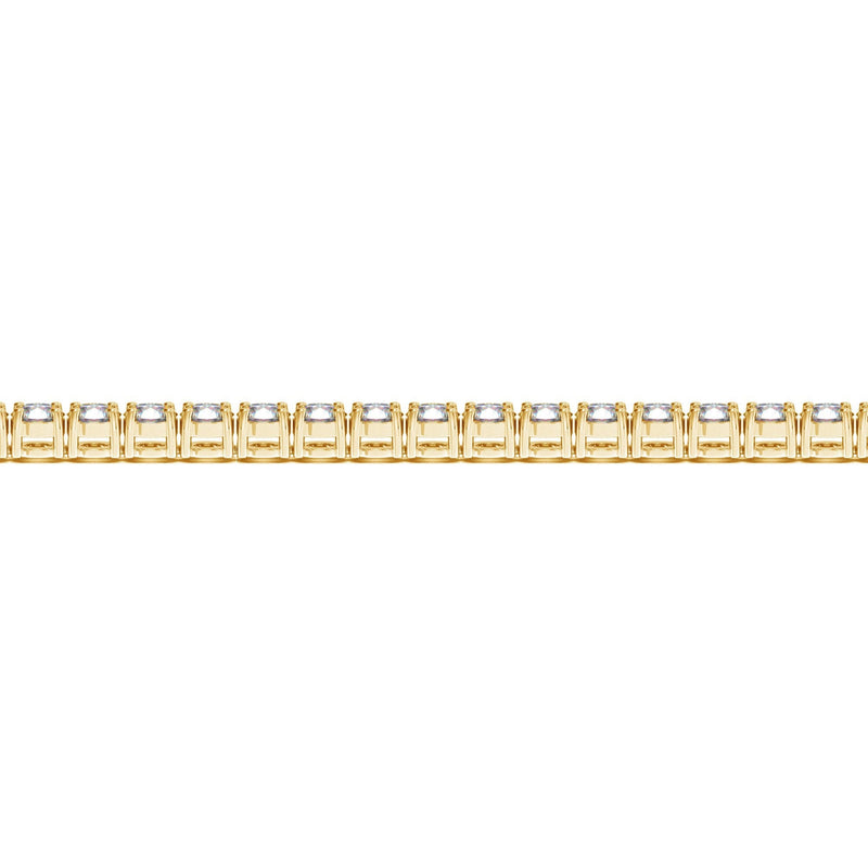 Bids.com Lab Grown Round Diamond Tennis Bracelet in 14k Yellow Gold (10 cctw F/G  VS2/SI1) Bracelets