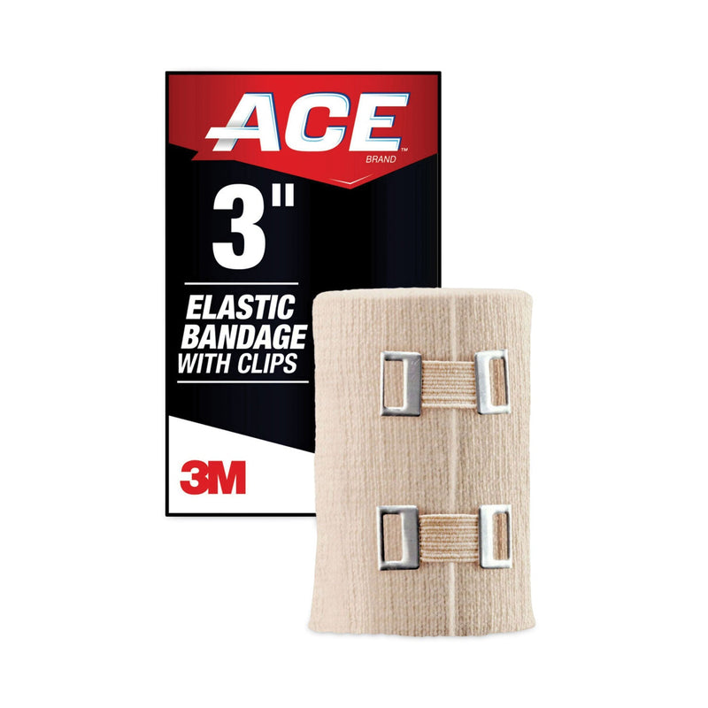ACE ACE Elastic Bandage With E-Z Clips, 3 Inch Width Health & Beauty