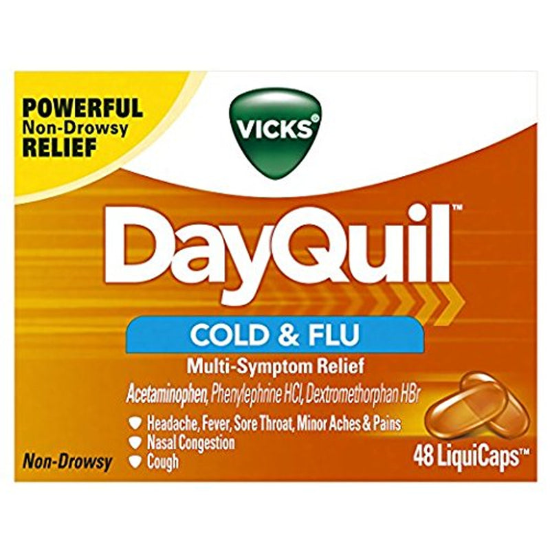 Vicks Vicks DayQuil Cold/Flu Gc 8  Lqgl Medicine & Drugs White Smoke