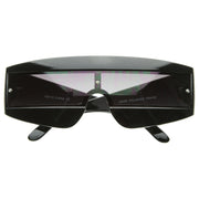 zeroUV Retro Futuristic 1980's Fashion Shield Novelty Sunglasses 8399 Sunglasses