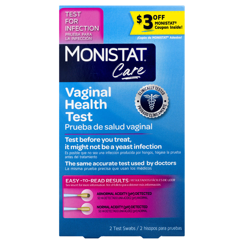 Monistat Monistat Complete Care Vaginal Health Test Health & Beauty Steel Blue