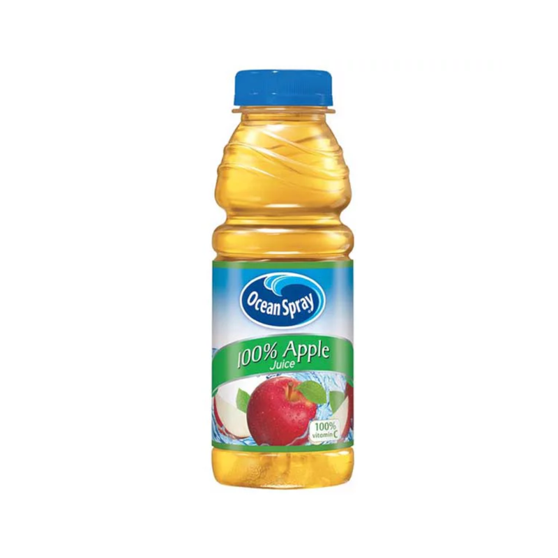 Dole Dole Ocean Spray 100% Juice, Apple - 15.2 Fl Oz Juice White Smoke