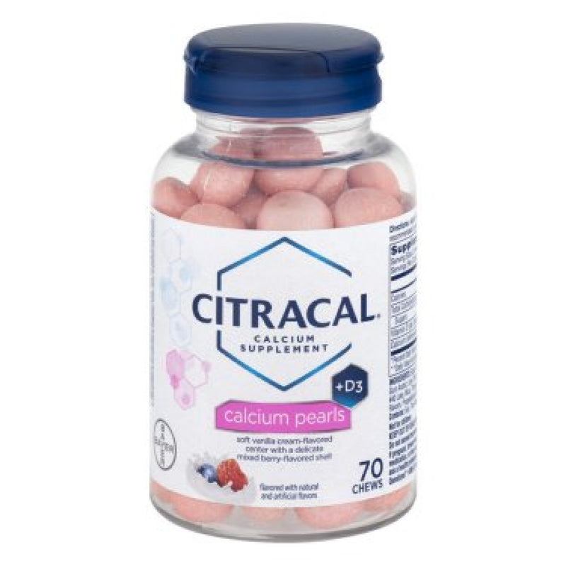 Citracal Citracal Calcium Pearls + D3 Chews Vitamins & Supplements White Smoke