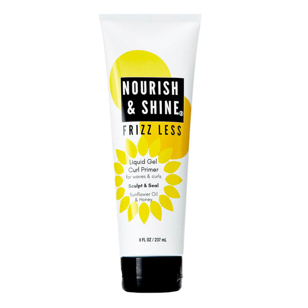Nourish & Shine Nourish & Shine Frizz Less Liquid Gel Primer 8 Fl Oz Hair Care