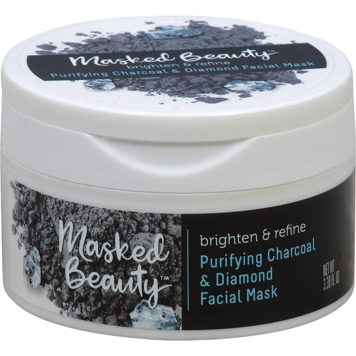 Masked Beauty Masked Beauty Facial Mask, Purifying Charcoal & Diamond Personal Care