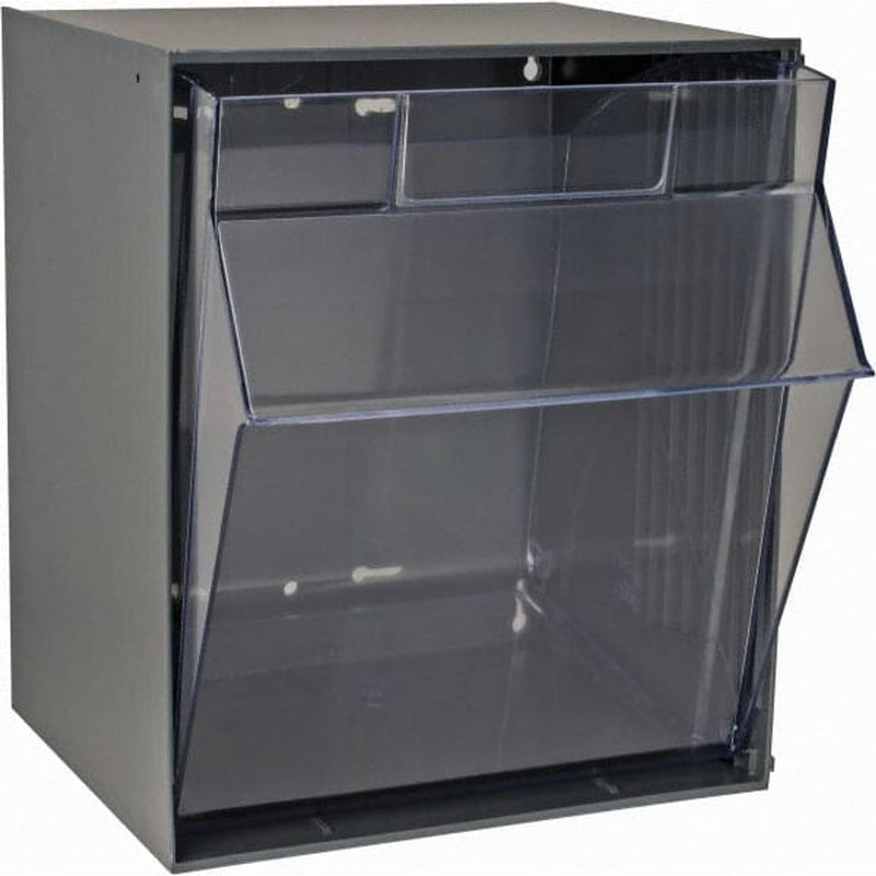 Quantum Storage Systems Quantum Storage Systems Bins 1 Tip Out Gray Storage & Organization