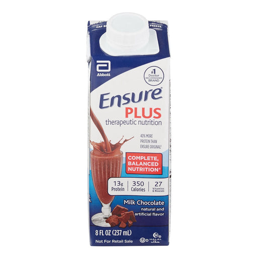 Ensure Ensure® Plus Nutrition Shake – Milk Chocolate - 8 Oz Fitness & Nutrition