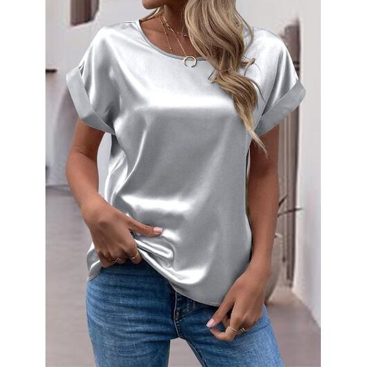 Round Neck Short Sleeve T-Shirt