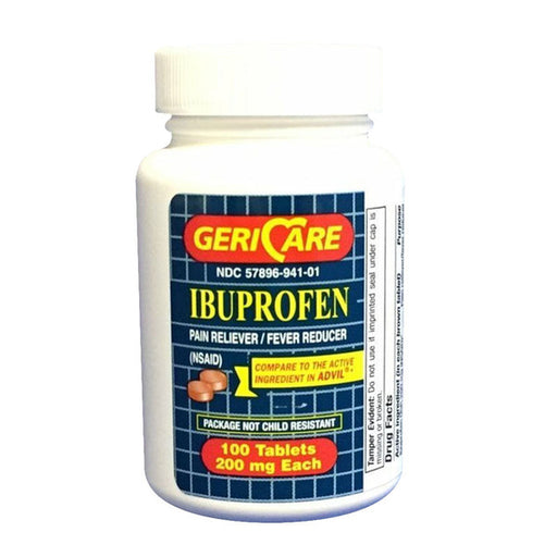 Geri-Care Geri-Care Ibuprofen Coated Tablets, 200 Mg Medical Supplies