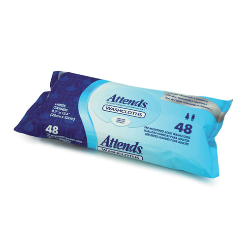 Attends ttends® Premium Washcloths – Scented 8.7"x12.6" 576/Case Personal Care