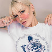 zeroUV Retro Metal Color Tinted Lens Aviator Sunglasses 8405 59mm Sunglasses