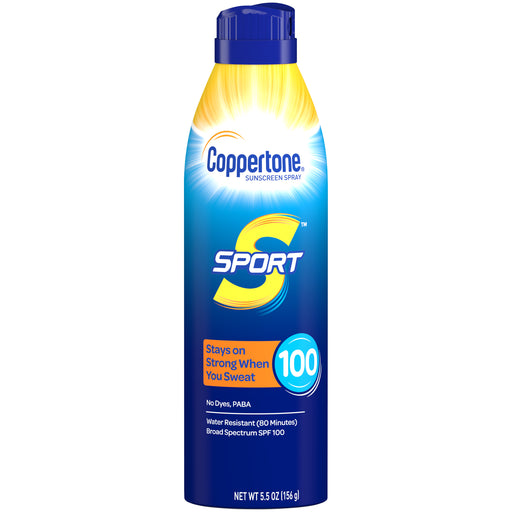 Coppertone Coppertone Sport Sunscreen Continuous Spray Broad Spectrum SPF 100 - 6 Oz Sunscreen