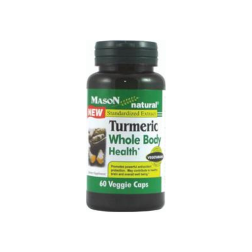 Mason Natural Mason Natural Turmeric Whole Body Health Veggie Capsules Vitamins & Supplements